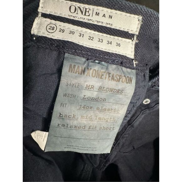 One Teaspoon Revolve London Mr Blonde Jean Shorts Size 28 - Picture 9 of 10